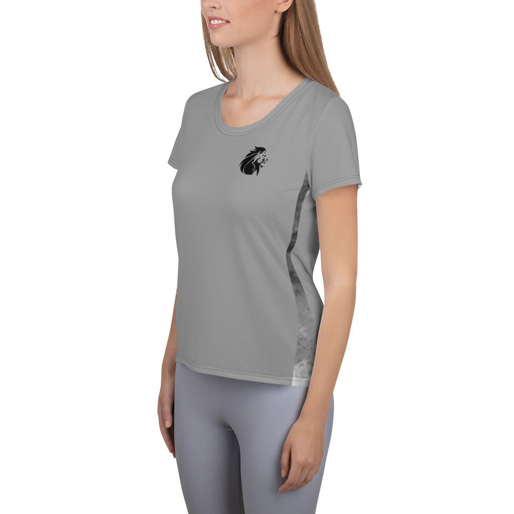 All-Over Print Women's Athletic T-shirt