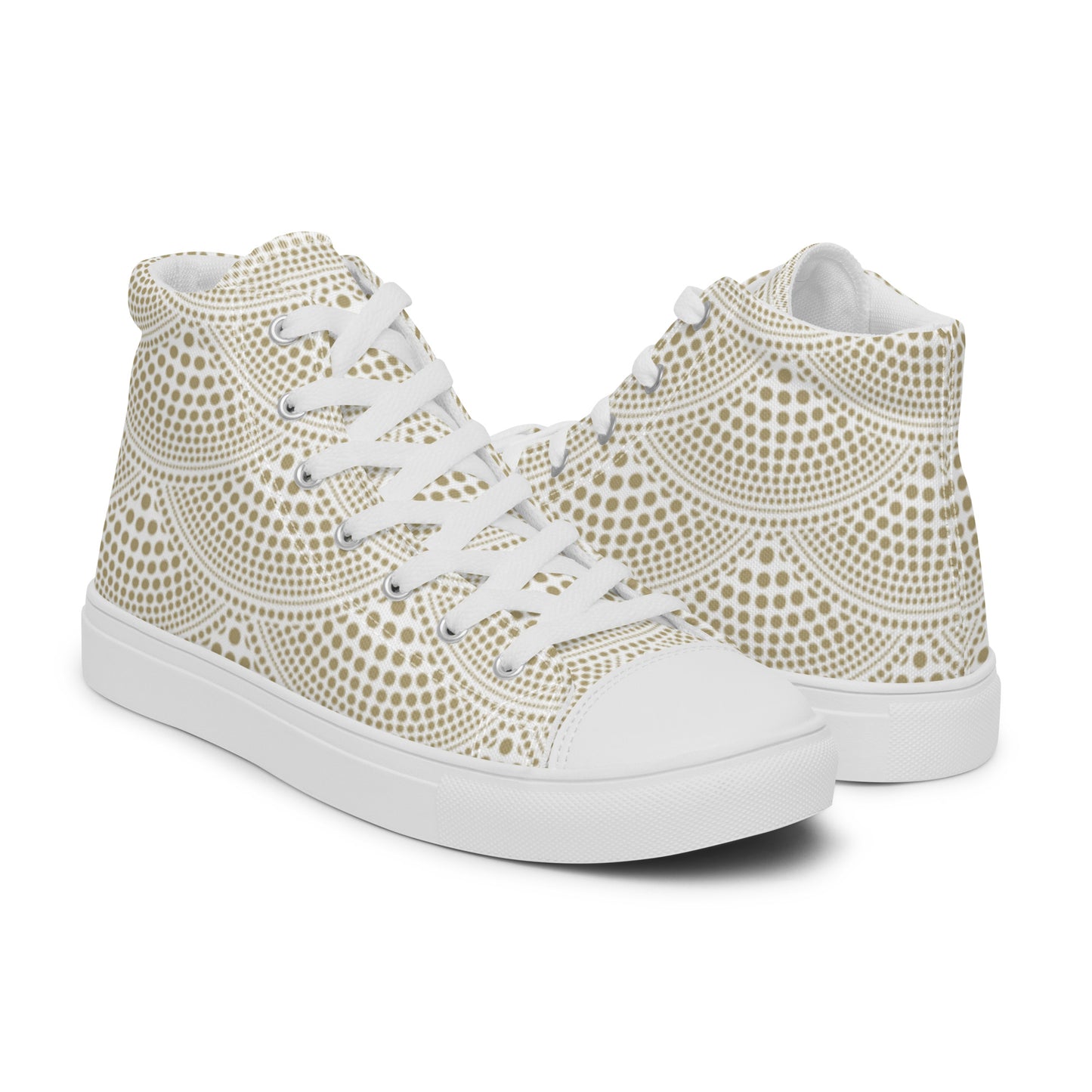 Women’s high top canvas shoes