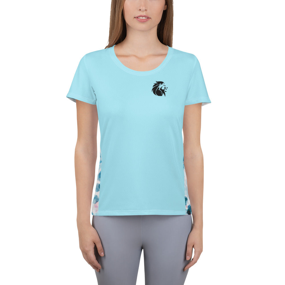 All-Over Print Women's Athletic T-shirt