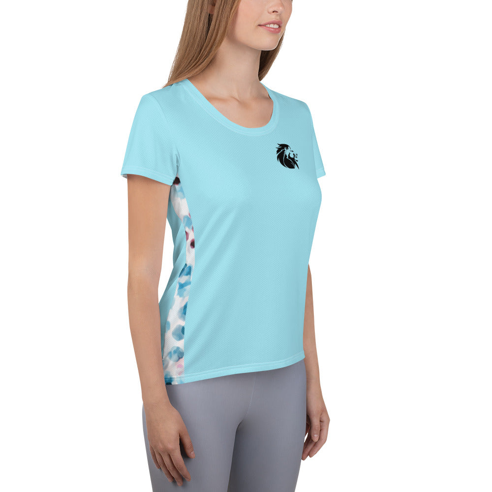 All-Over Print Women's Athletic T-shirt