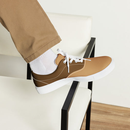 Men’s lace-up canvas shoes