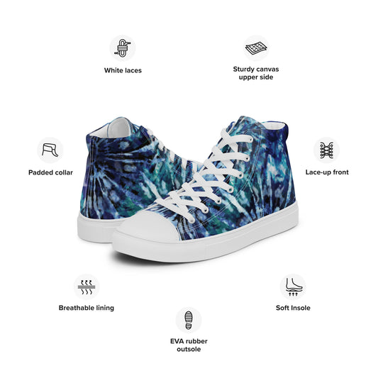 Women’s high top canvas shoes