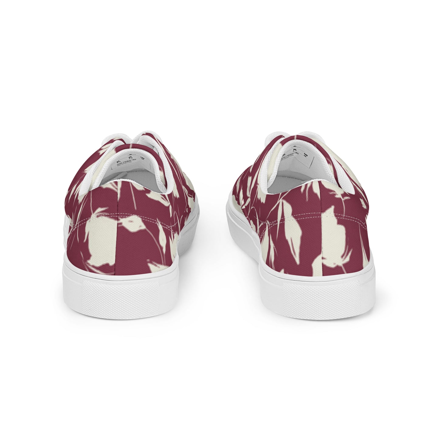 Women’s lace-up canvas shoes