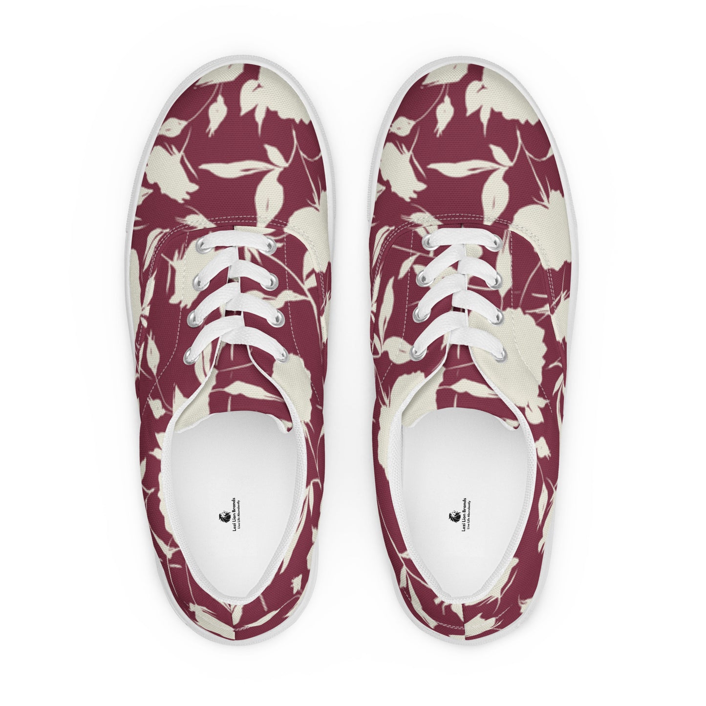 Women’s lace-up canvas shoes