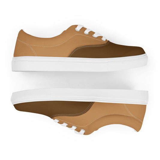 Men’s lace-up canvas shoes