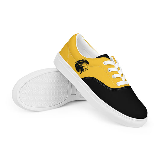 Men’s lace-up canvas shoes